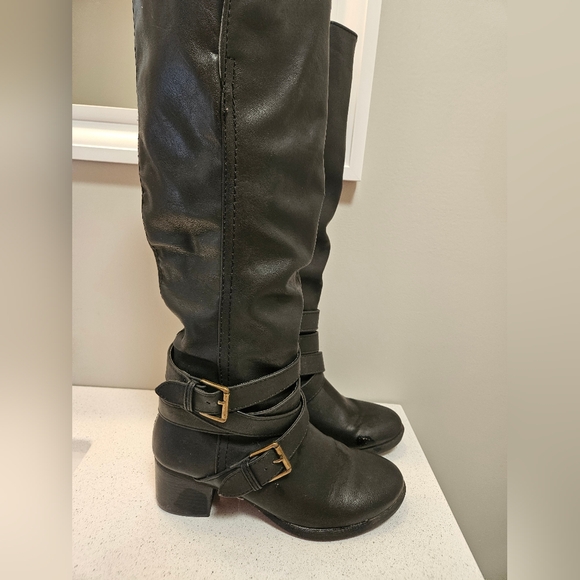 Womens black boots - Picture 1 of 9